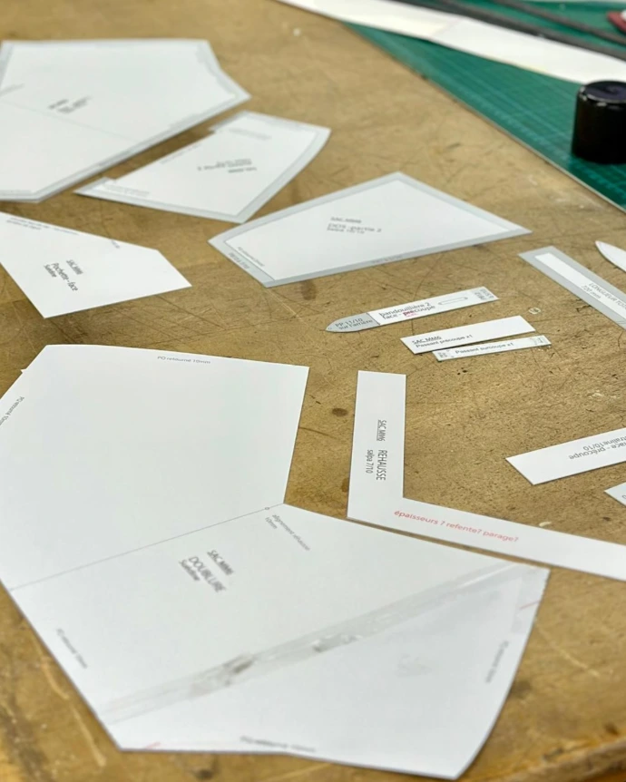 Prototypage cuir