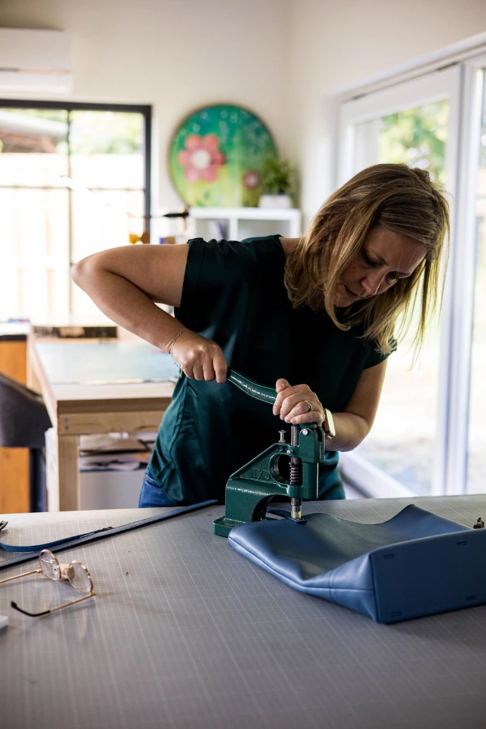 initiation fabriquer son sac en cuir