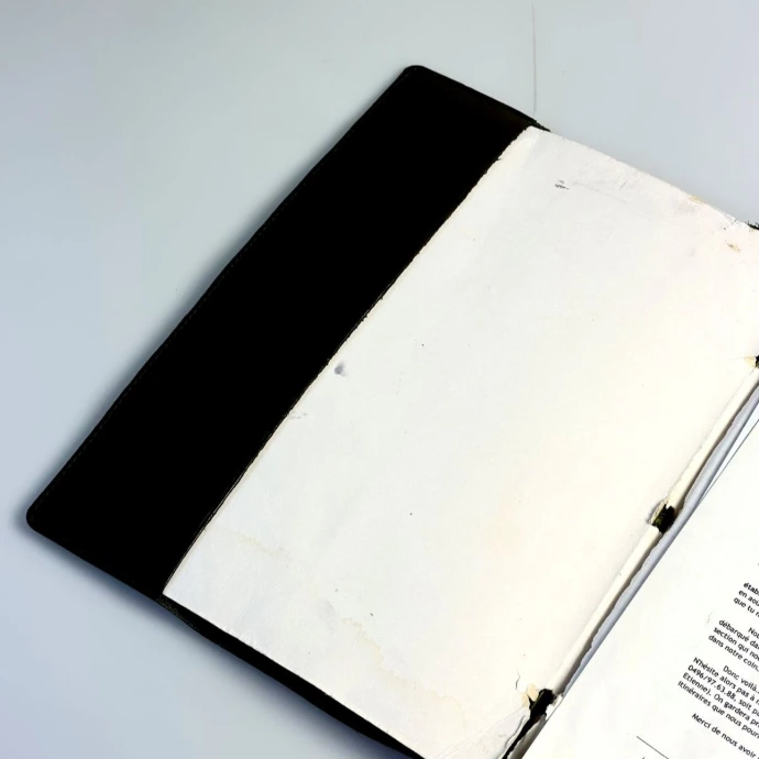 Protège-carnet - intérieur