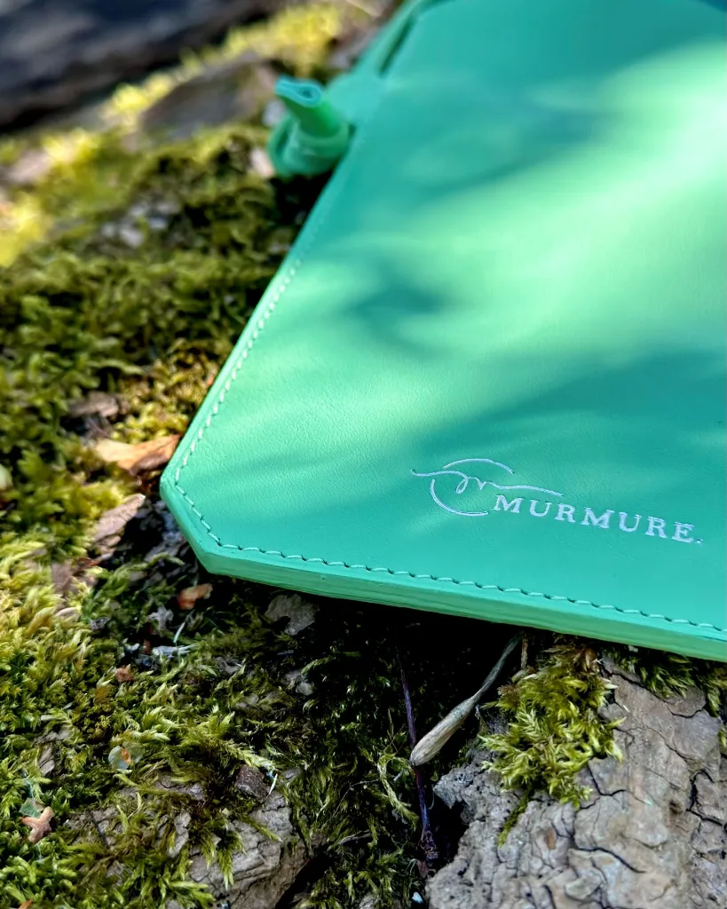 Pochette-téléphone-cuir-vert-clair-leather-phone-bag 3.webp